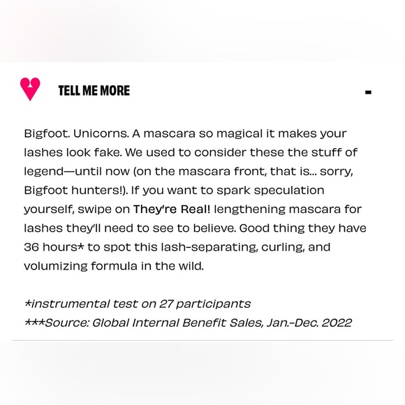 NIB Benefit Cosmetics - “They’re Real!” Mascara in Jet Black Mini Travel Size - Picture 12 of 16